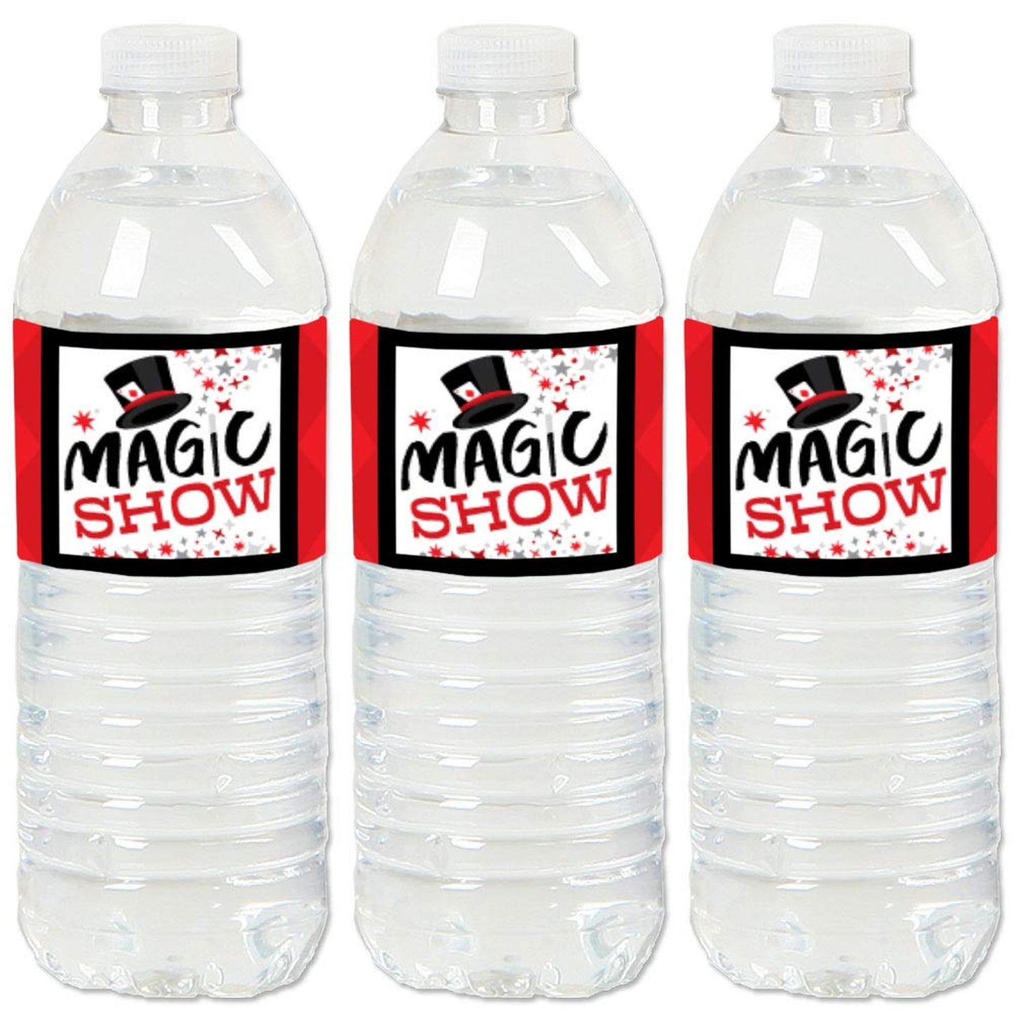 Magical Birthday Water Bottle Sticker Labels Set of 20