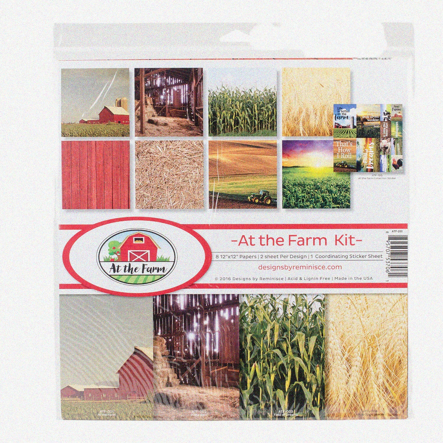 Farm Memories Deluxe Scrapbook Kit 12x12