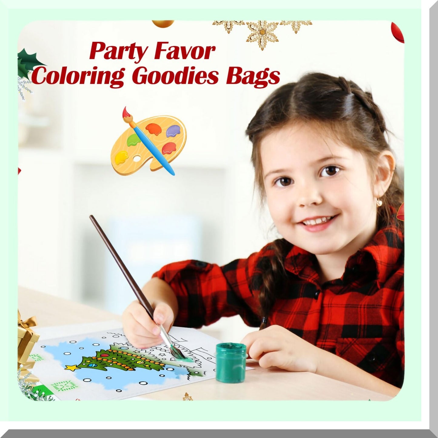 45 Pcs Reusable Coloring Goodie Bags for Kids
