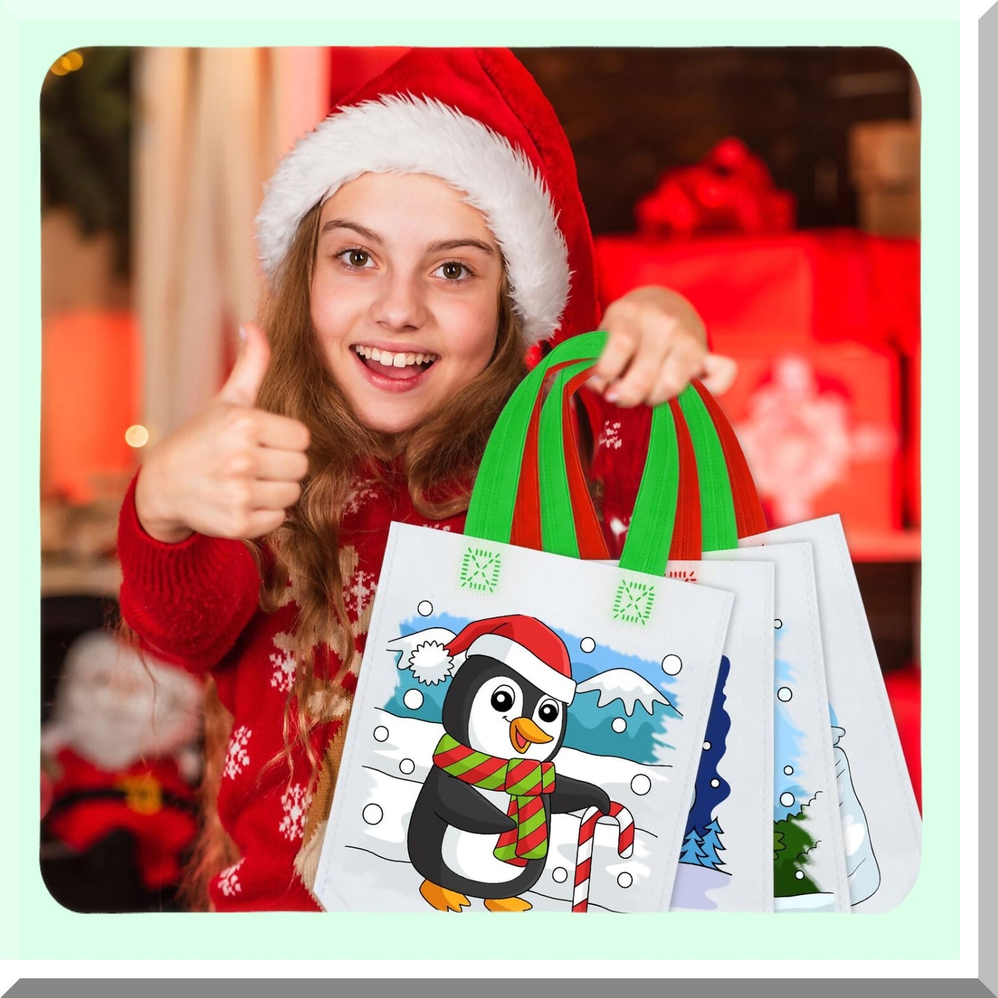 45 Pcs Reusable Coloring Goodie Bags for Kids