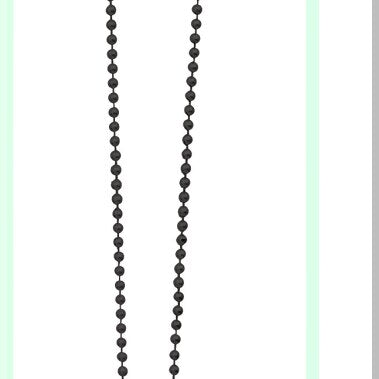 New Year's Shot Glass Bead Necklace 32" Pink