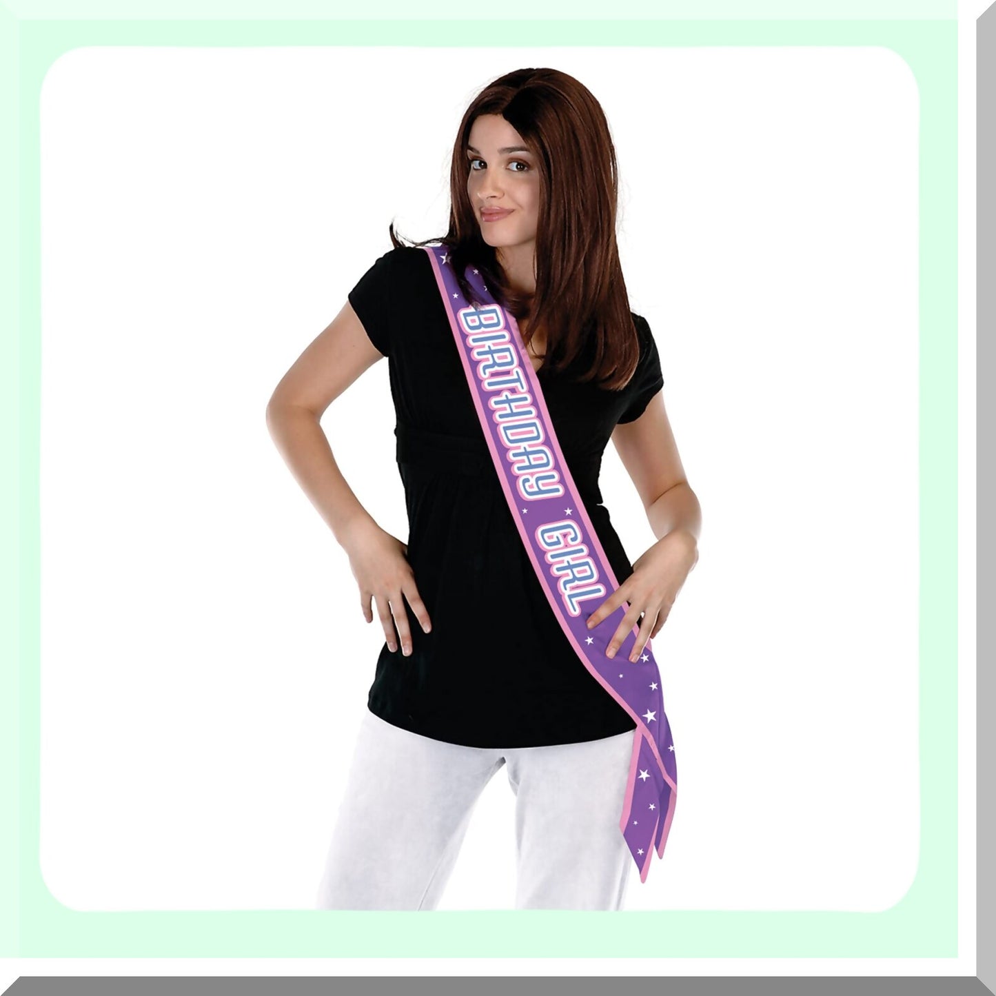 Birthday Girl Sash for Celebrations and Parties
