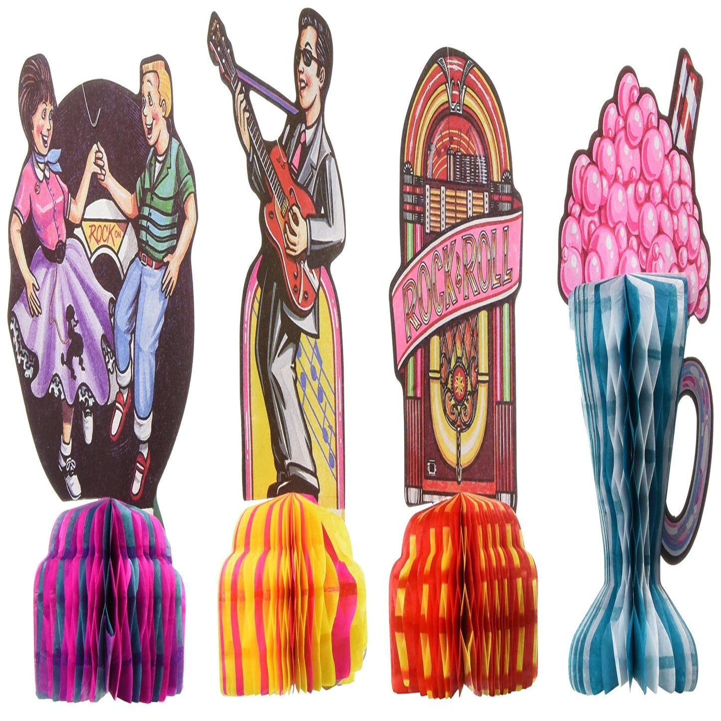 50's Tissue Playmates for Party Decor