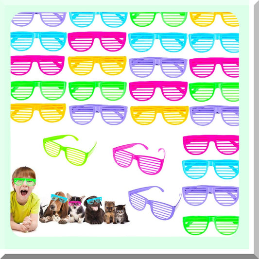 Colorful Kids Shutter Shades Pack for Parties and Fun