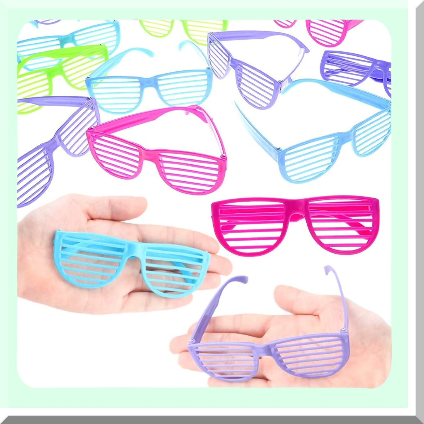 Colorful Kids Shutter Shades Pack for Parties and Fun