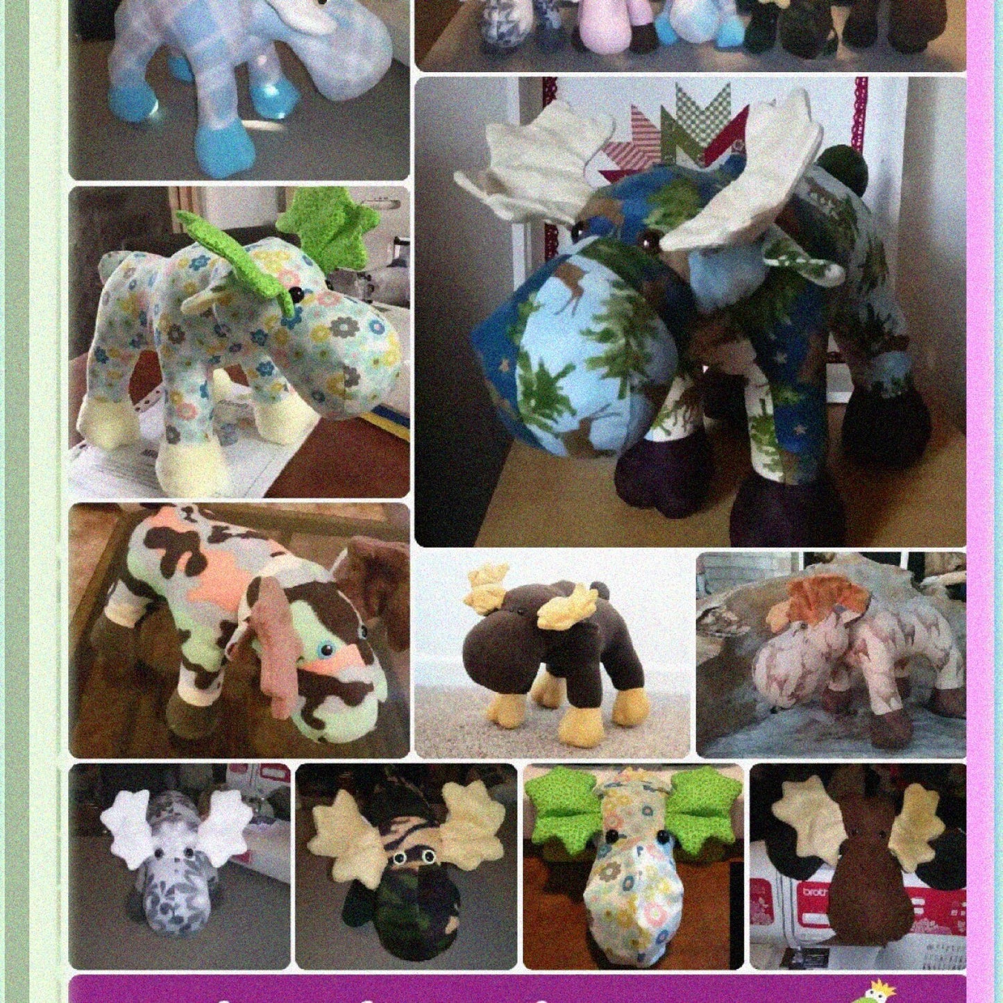 Mickey Moose Sewing Pattern