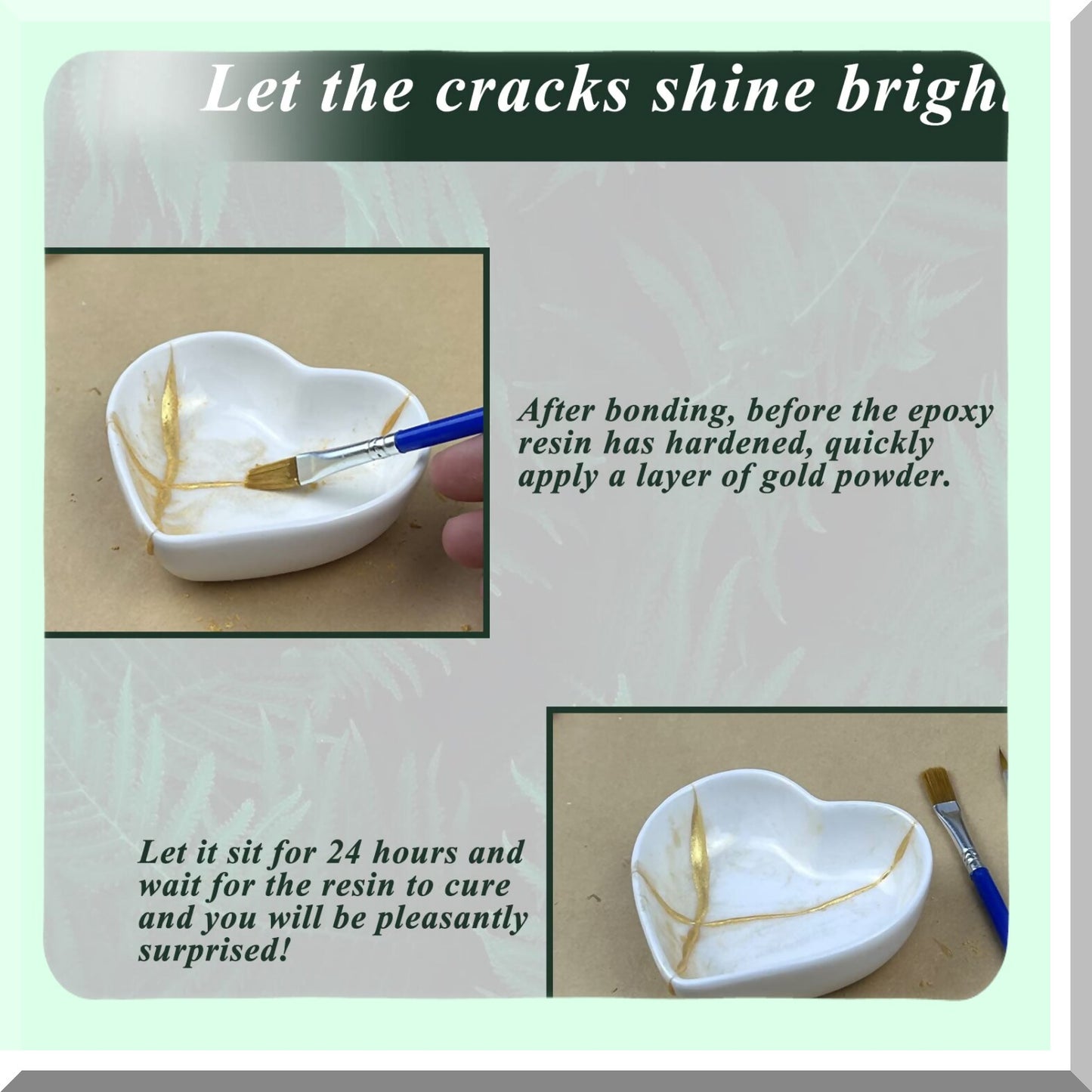 Kintsugi Repair Kit for Ceramic Restoration and Art