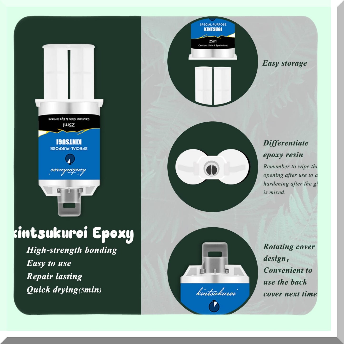 Kintsugi Repair Kit for Ceramic Restoration and Art