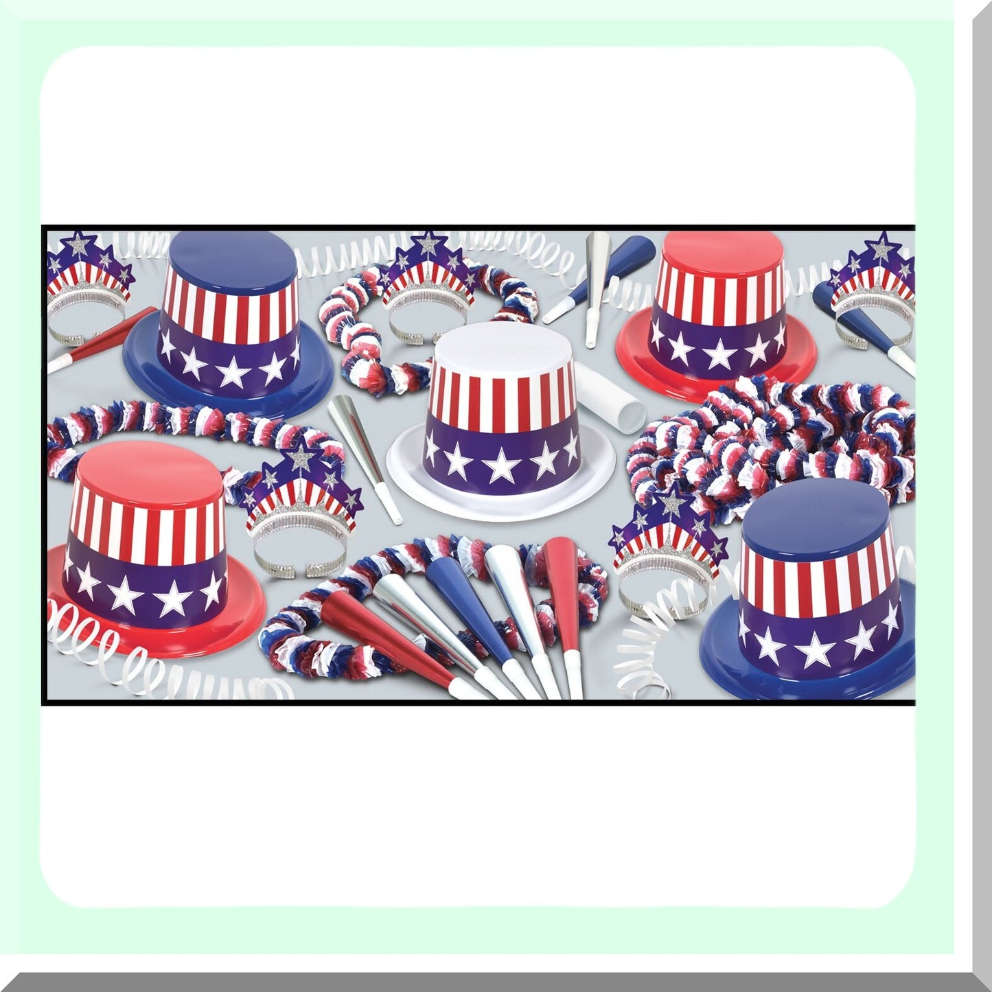 Patriotic Party Assortment for 10 People