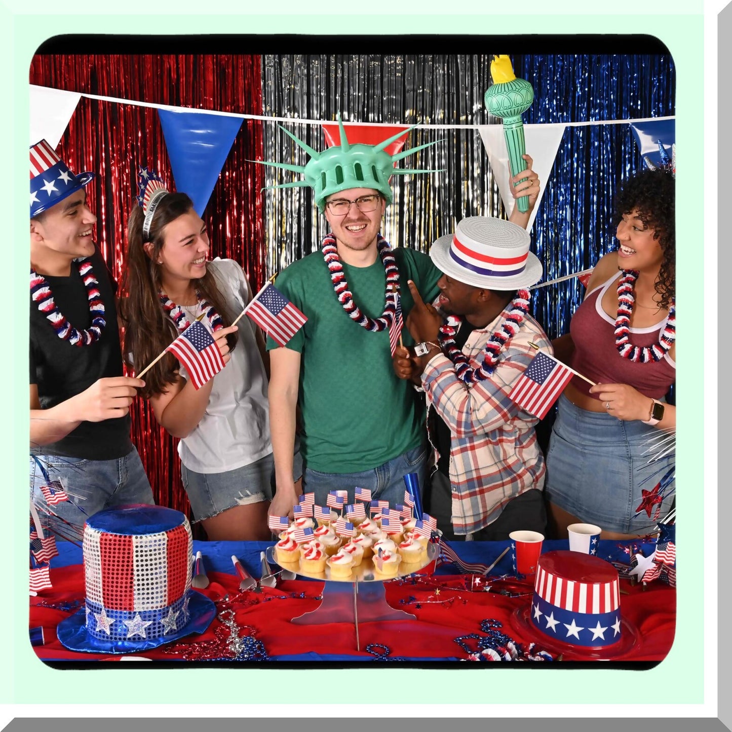 Patriotic Party Assortment for 10 People