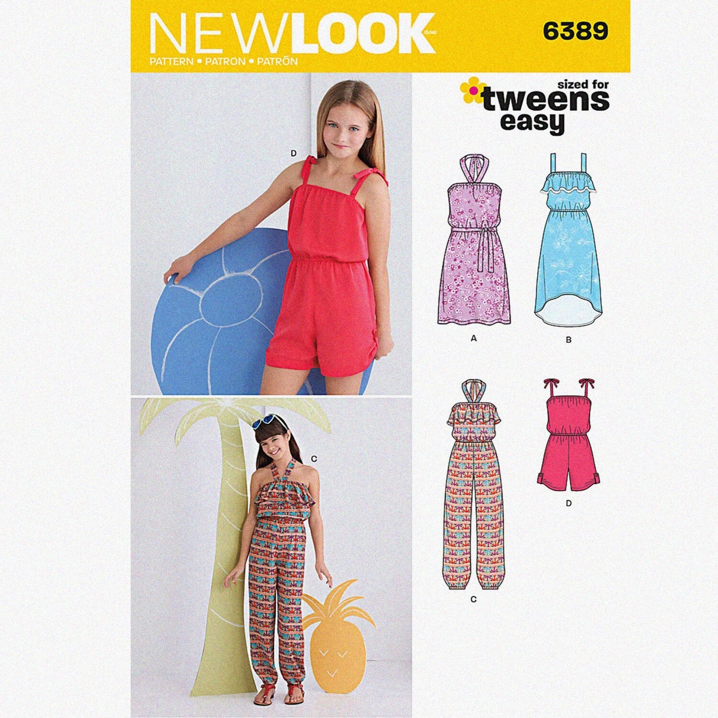 Girls White Sundress and Romper Set Sizes 8-16