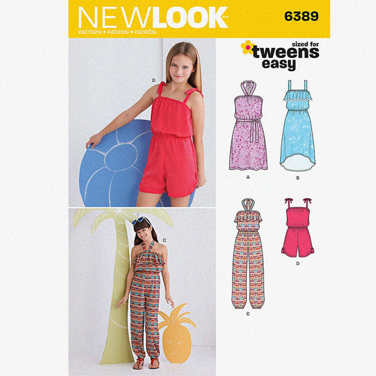 Girls White Sundress and Romper Set Sizes 8-16