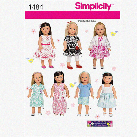 1484 Doll Clothes Sewing Kit for 18'' Dolls
