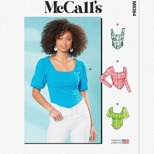 Misses' Knit Corset Top Sewing Pattern Kit