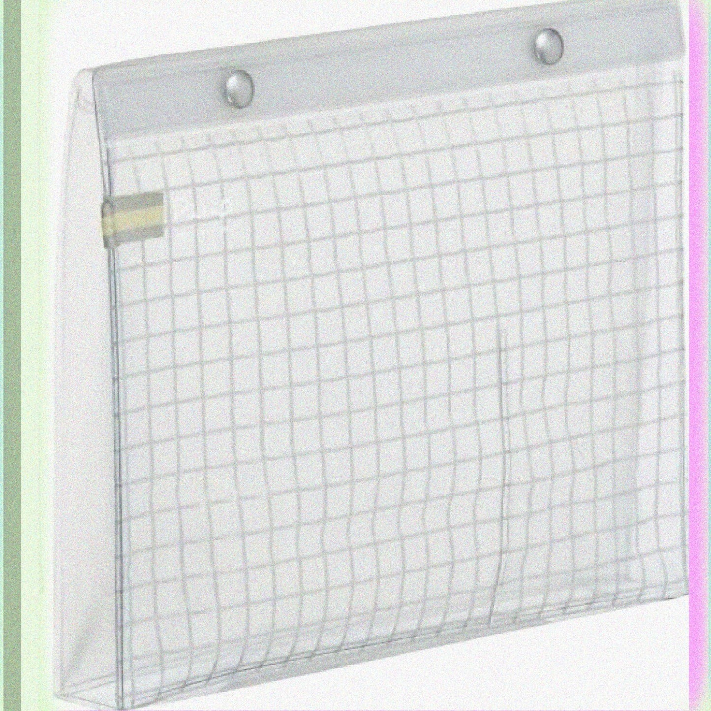 A5 Flat Pen Case Silver Gray Japan Import