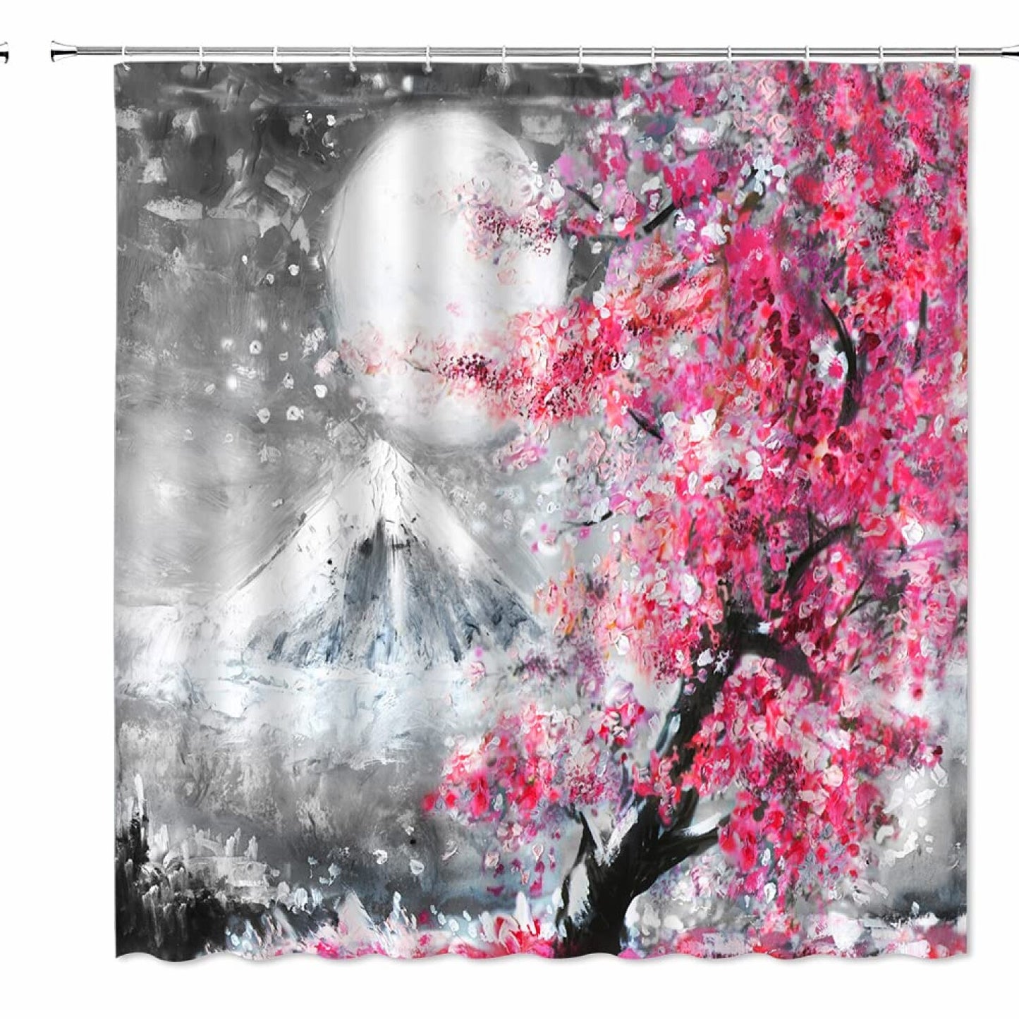 Cherry Blossom Shower Curtain 70x70 inches