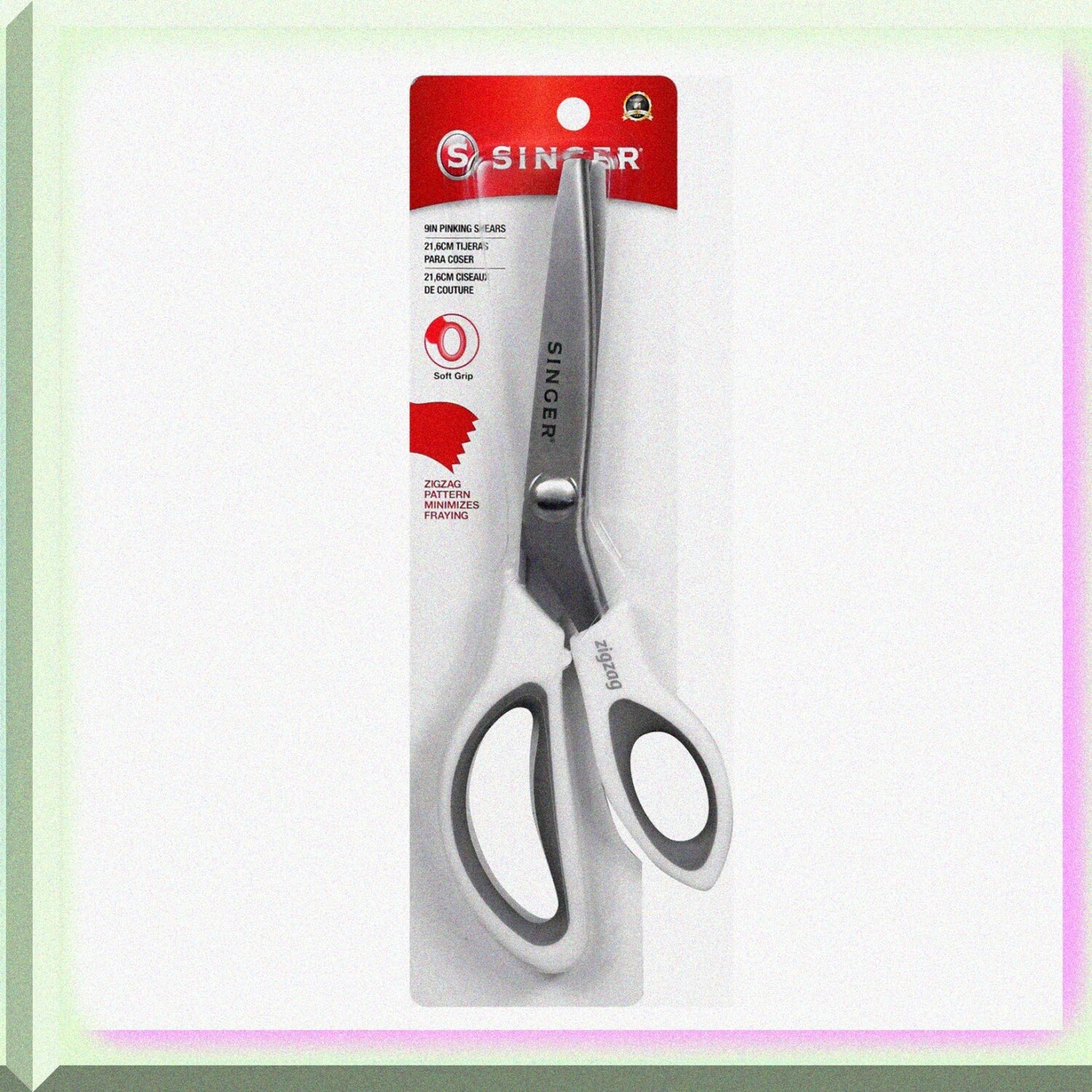 9" Pinking Shears Zigzag Fabric Scissors
