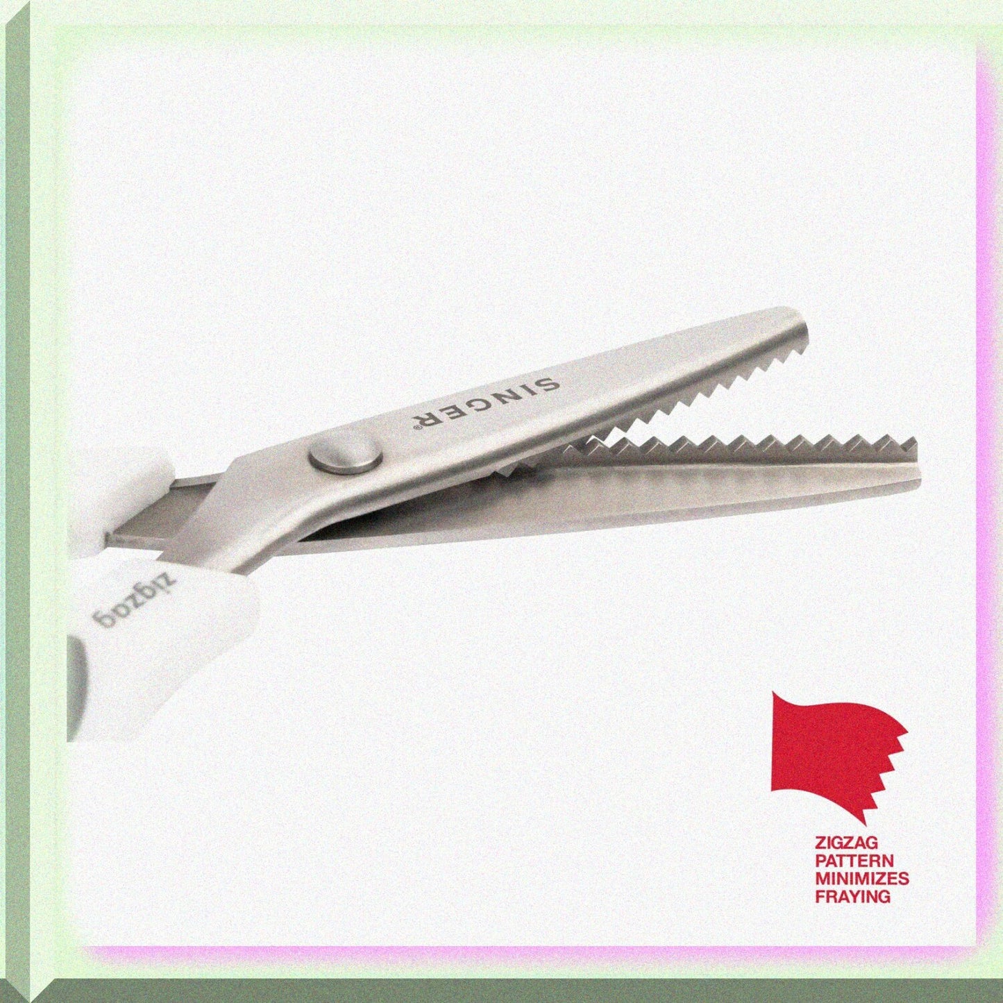 9" Pinking Shears Zigzag Fabric Scissors