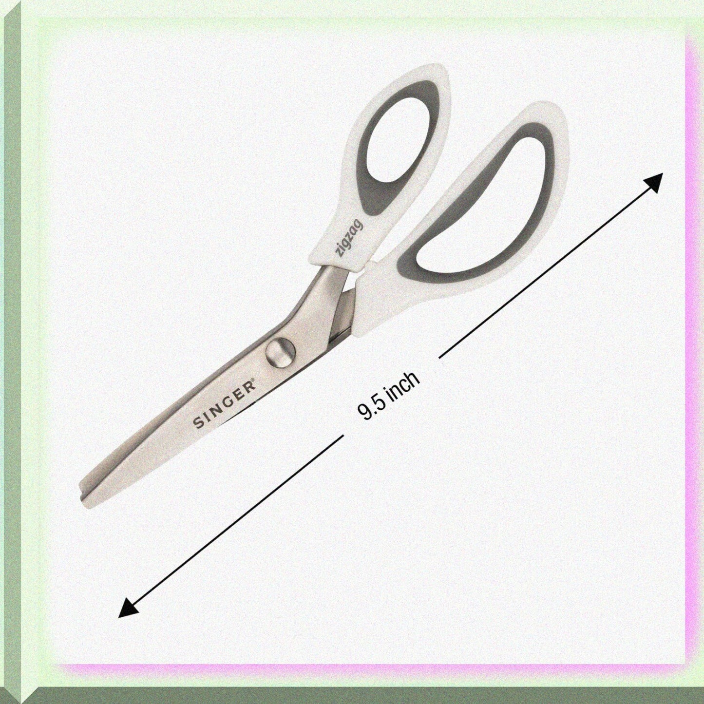 9" Pinking Shears Zigzag Fabric Scissors