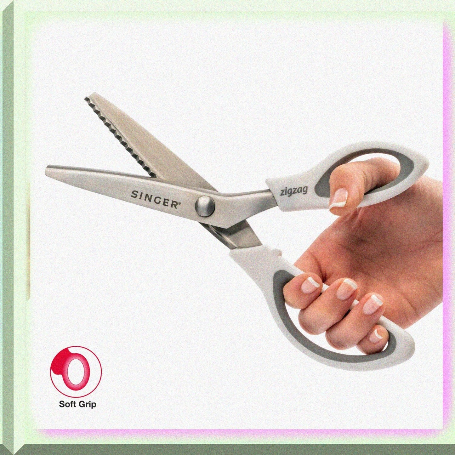 9" Pinking Shears Zigzag Fabric Scissors
