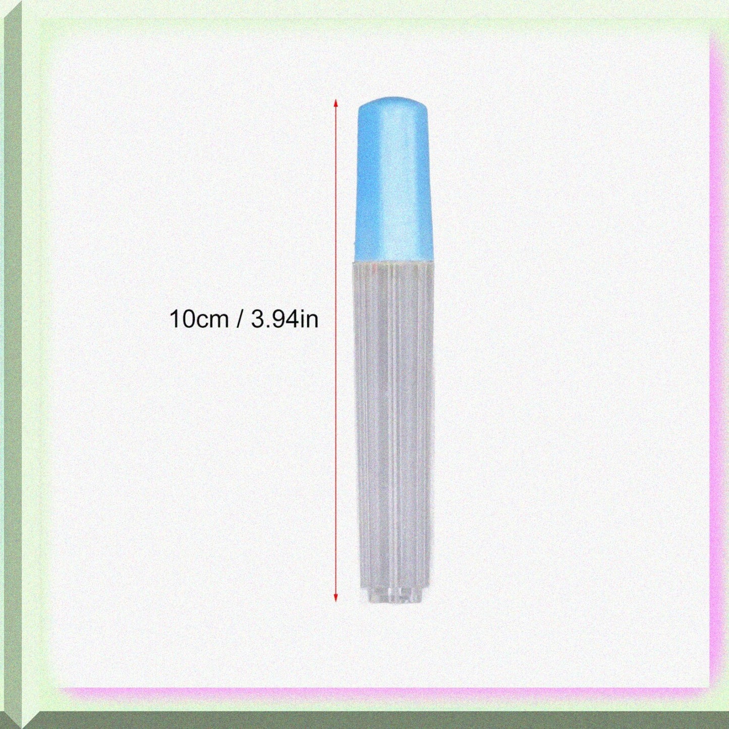 10pcs Clear Plastic Sewing Needle Storage Tubes