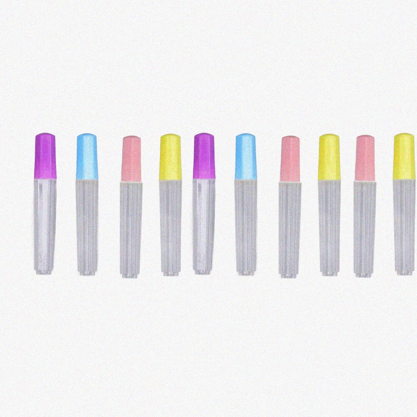10pcs Clear Plastic Sewing Needle Storage Tubes