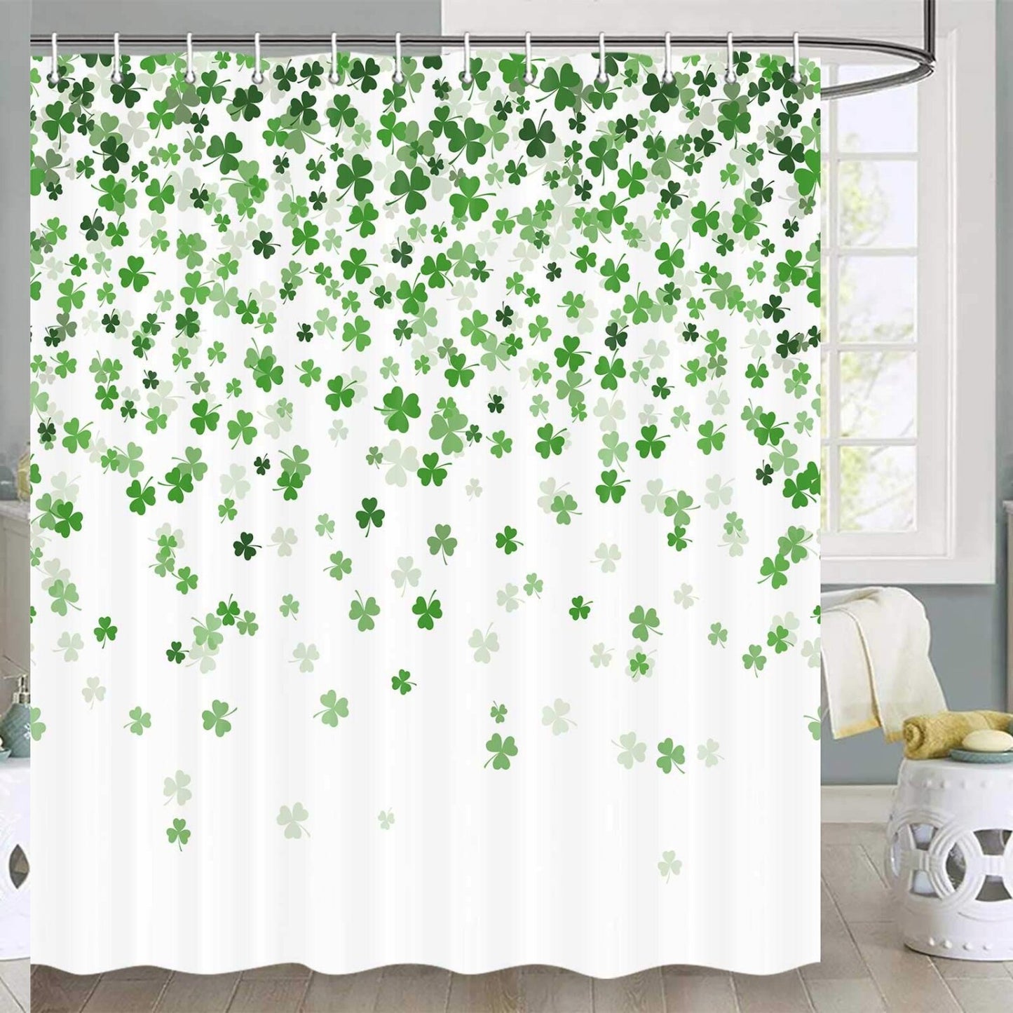 St Patricks Day Shower Curtain 72x72 inch