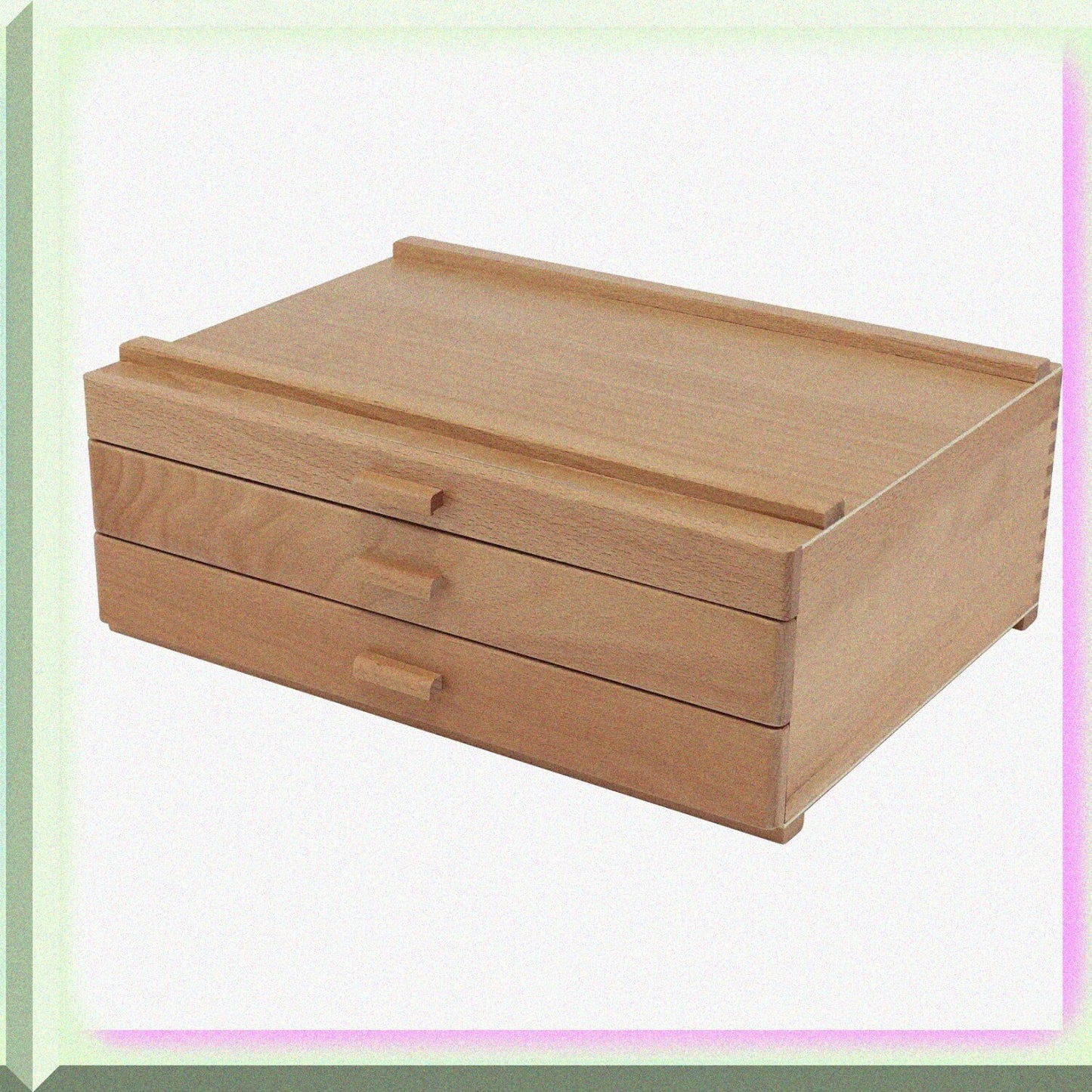 Artists Storage Chest 3-Drawer Natural Birch