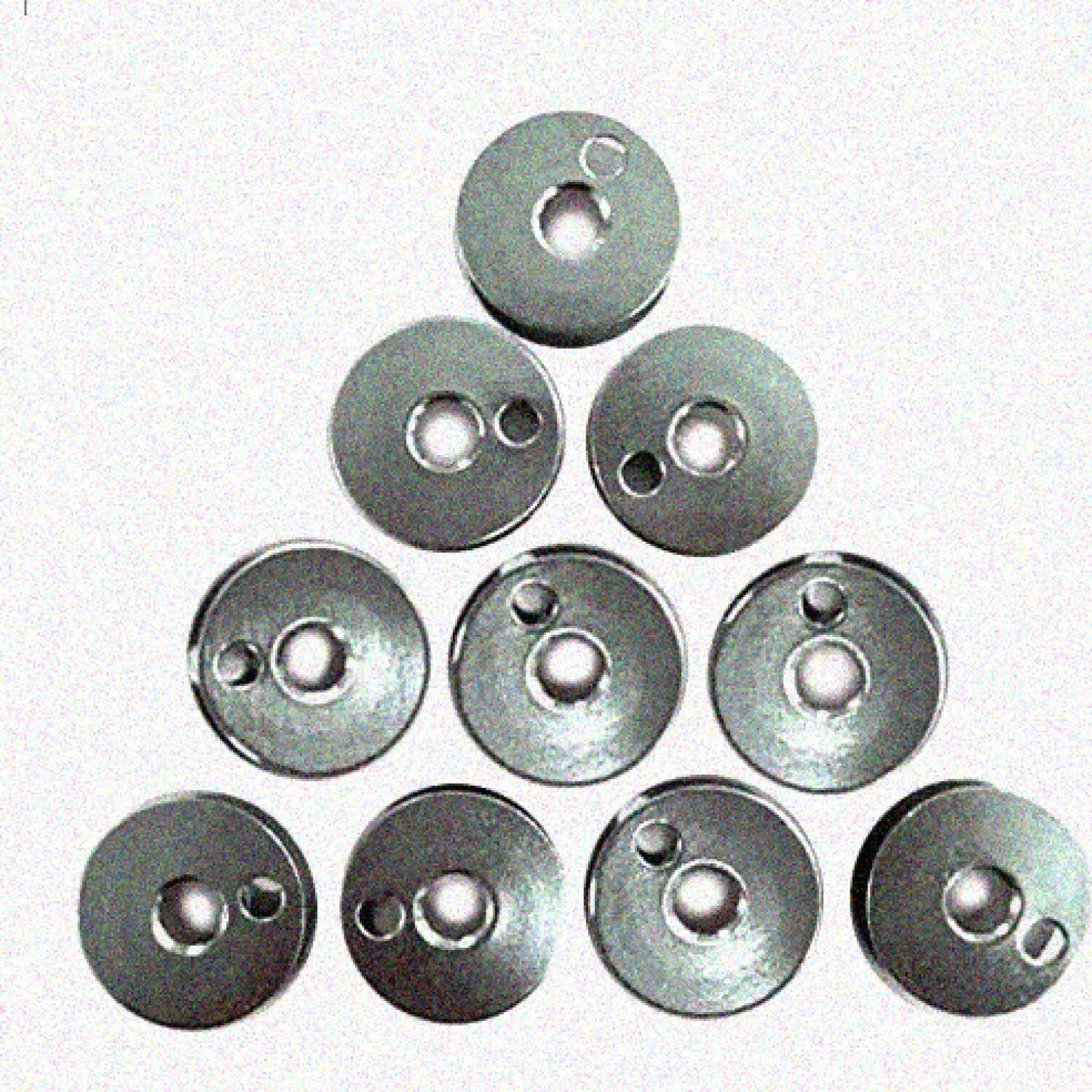 10 Steel Bobbins for Consew 225 226 Machines