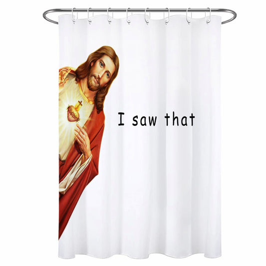 Jesus Christ Small Shower Curtain 48x68 inch