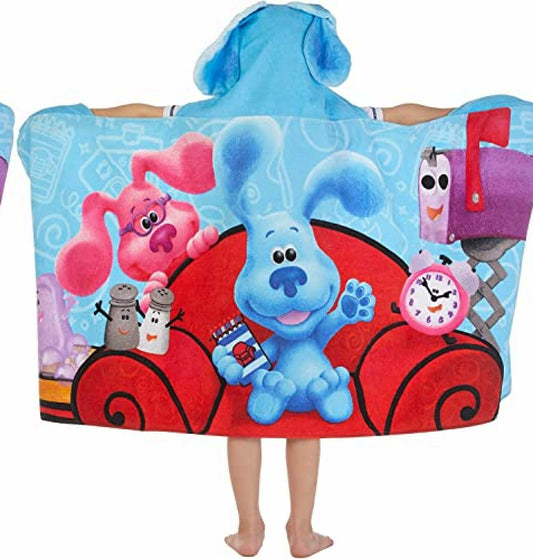 Blues Clues Hooded Towel Wrap 24x50 in