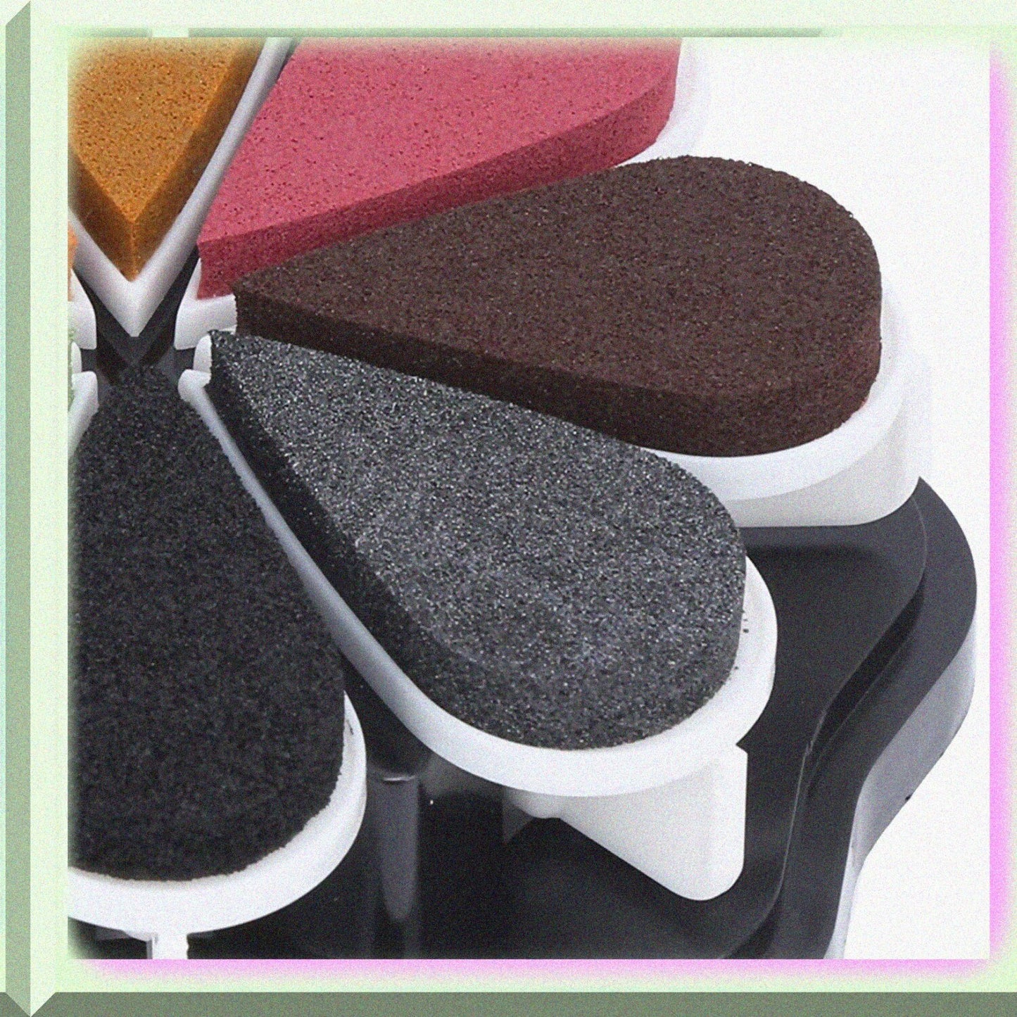 Petal Stamp Pad Set 8 Colors for DIY Crafts