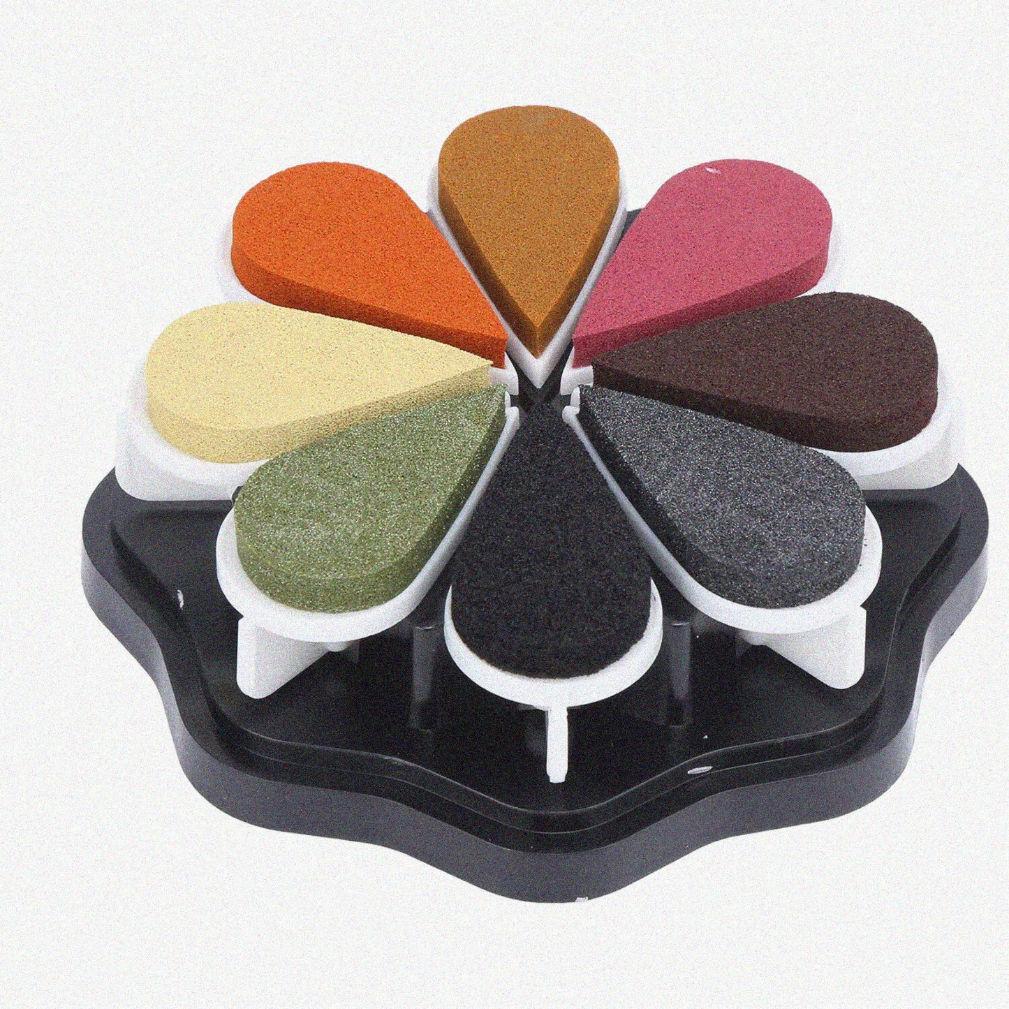 Petal Stamp Pad Set 8 Colors for DIY Crafts