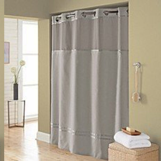 Escape Fabric Shower Curtain 72x72 Grey