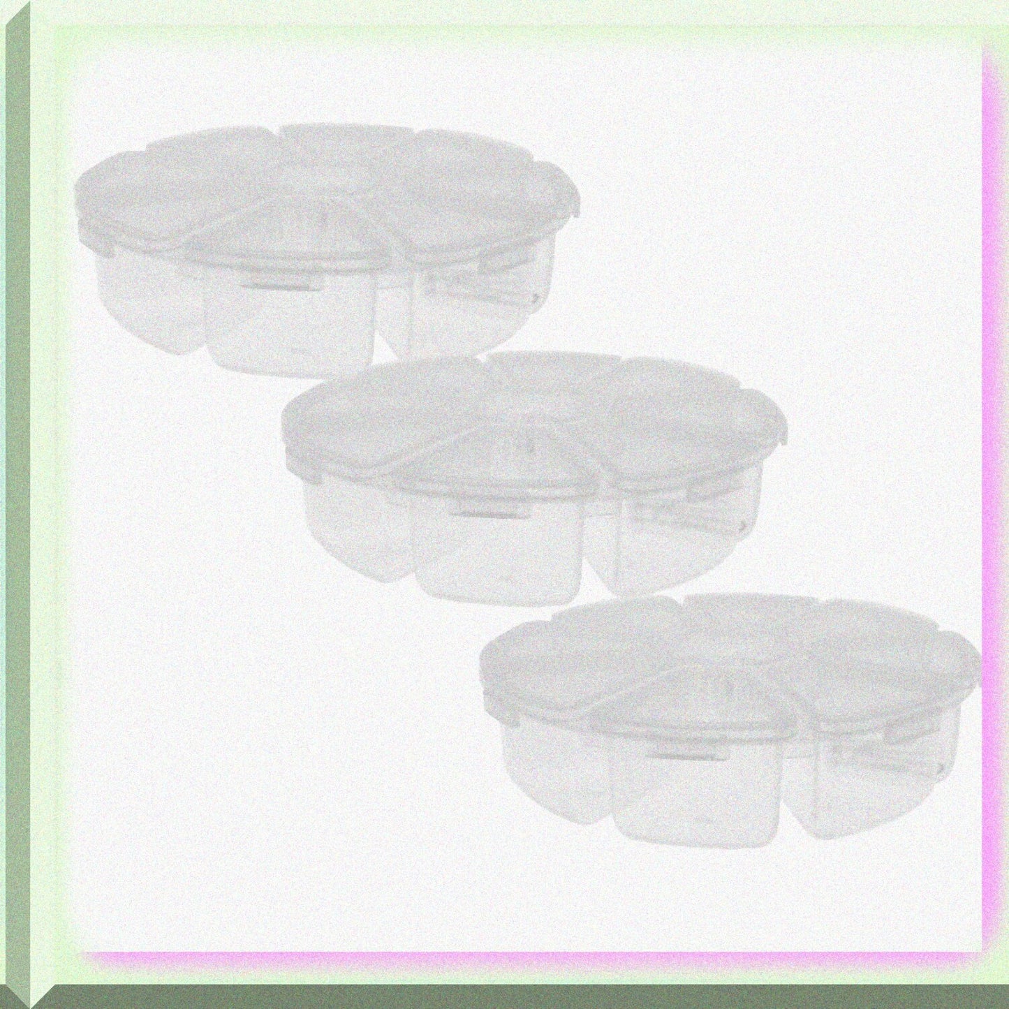 Set of 3 Circular Bead Jewelry Storage Organizers