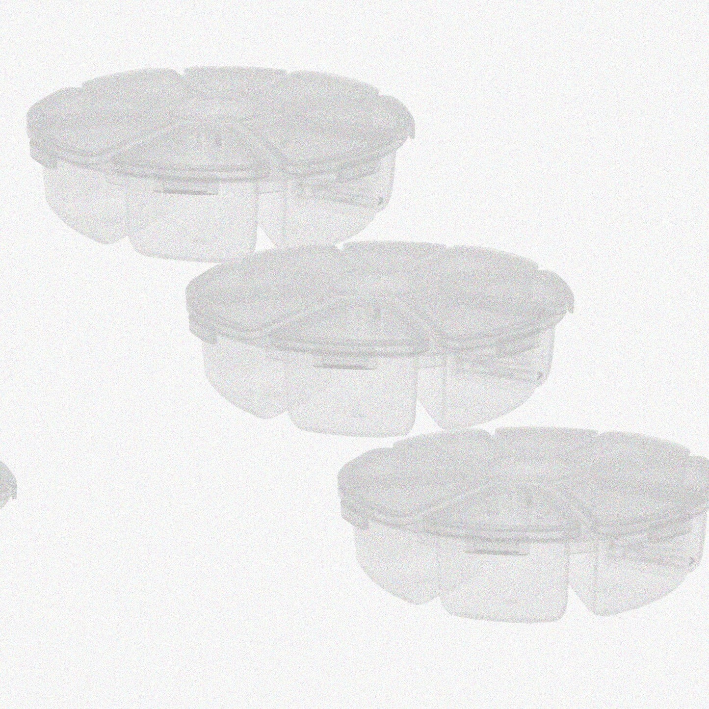 Set of 3 Circular Bead Jewelry Storage Organizers