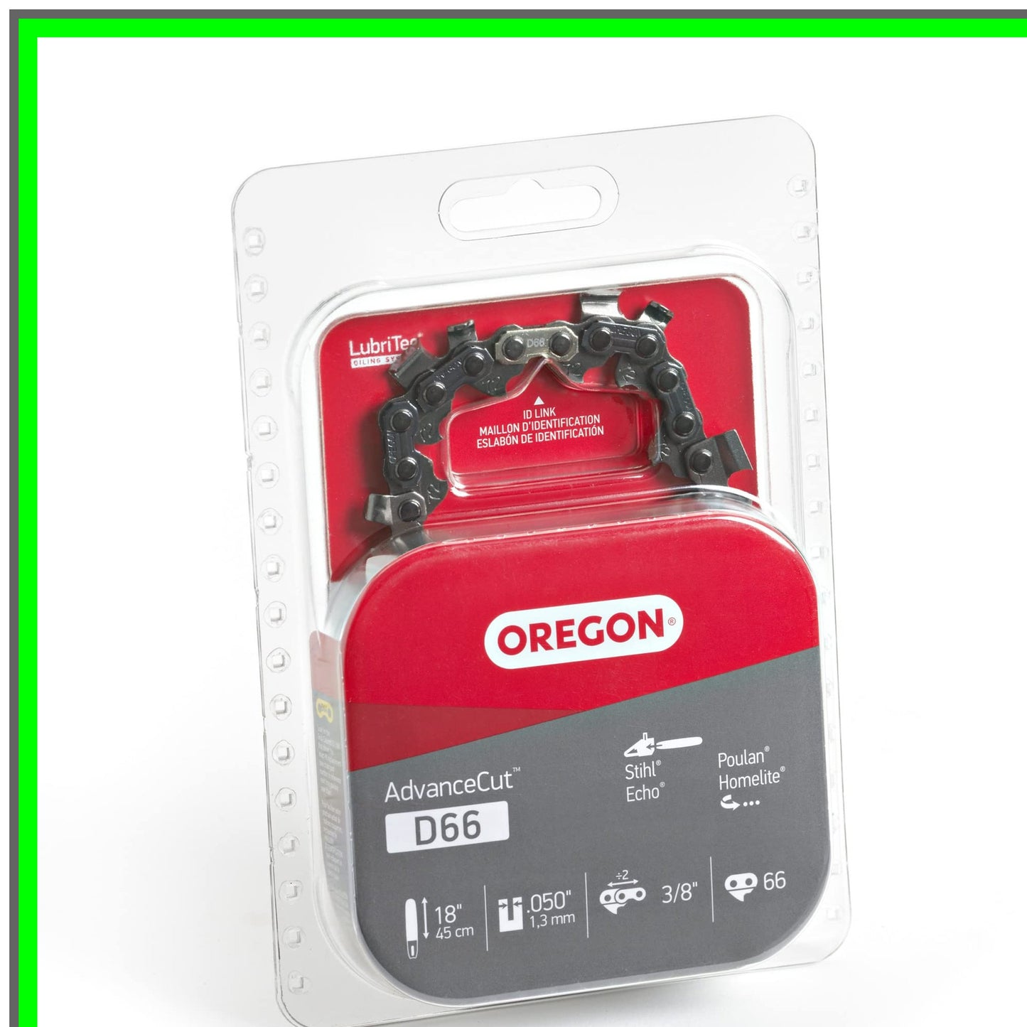 AdvanceCut 18-Inch Chainsaw Chain for Homelite McCulloch Poulan Stihl