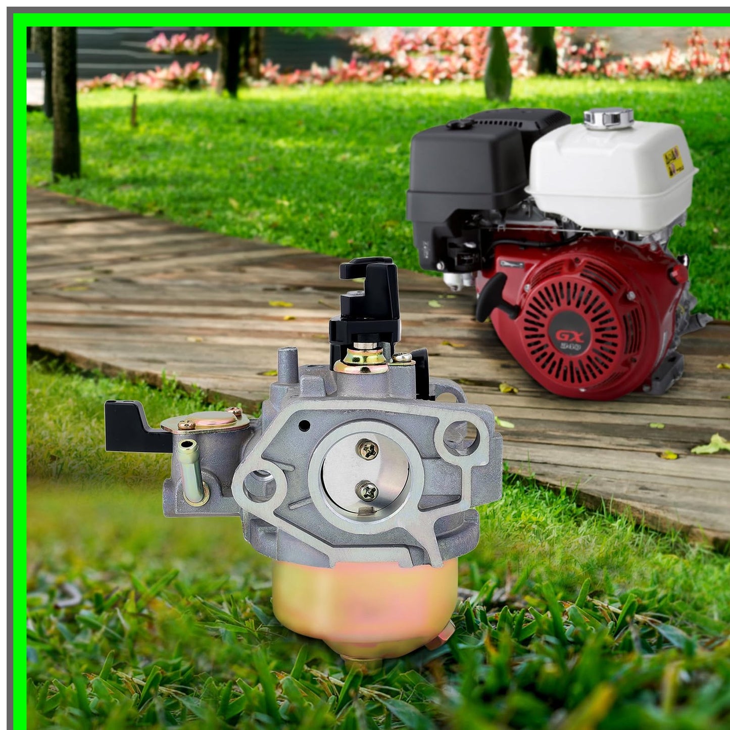 GX340 Carburetor Replacement for Honda 11HP 13HP Engines and Water Pumps