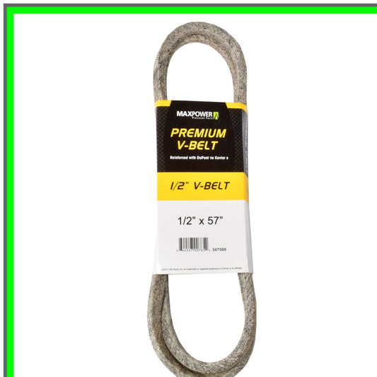 Kevlar Reinforced Heavy-Duty 1/2" x 57" Durable Belt for Tough Tasks
