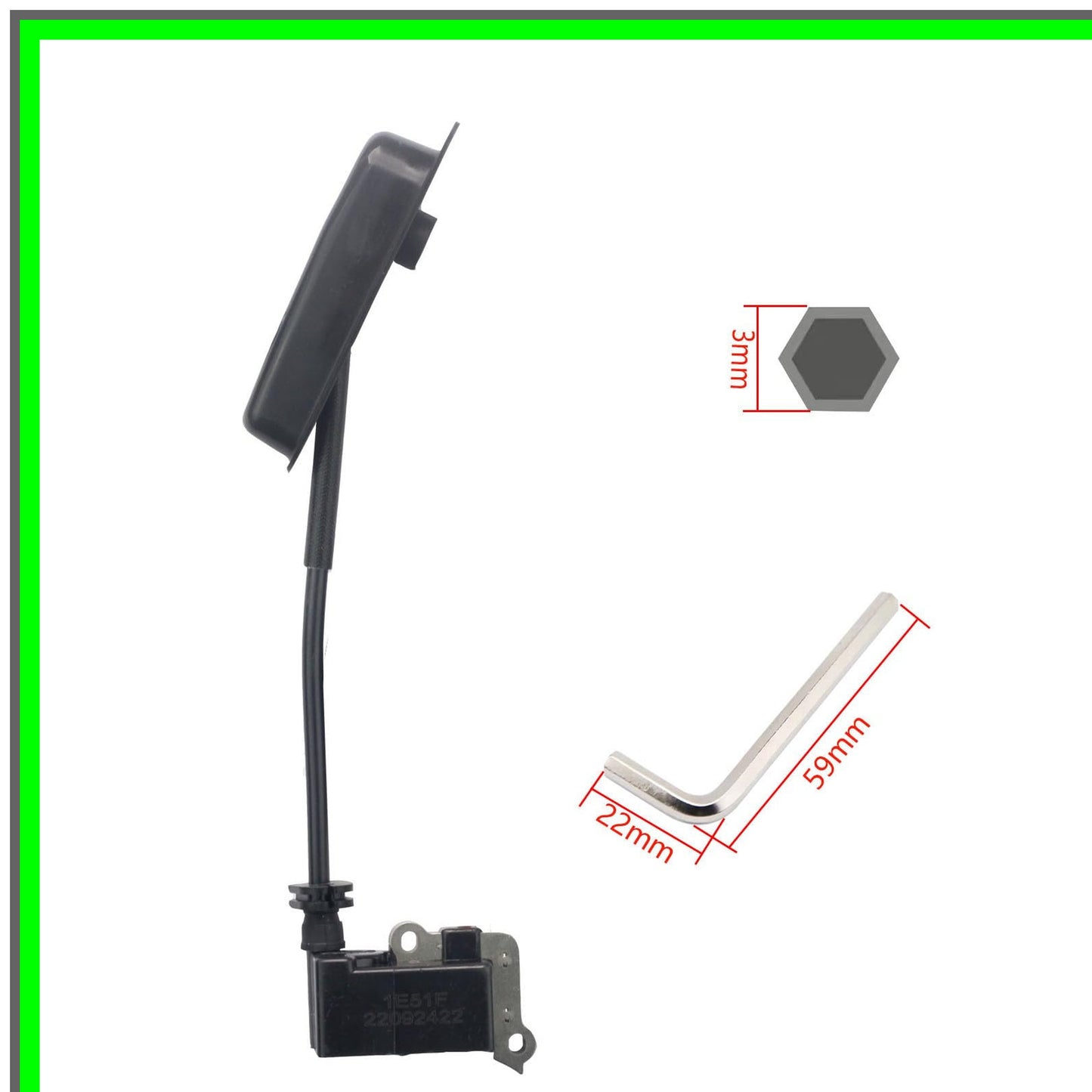 High-Performance Ignition Coil for Redmax and Husqvarna Backpack Blowers