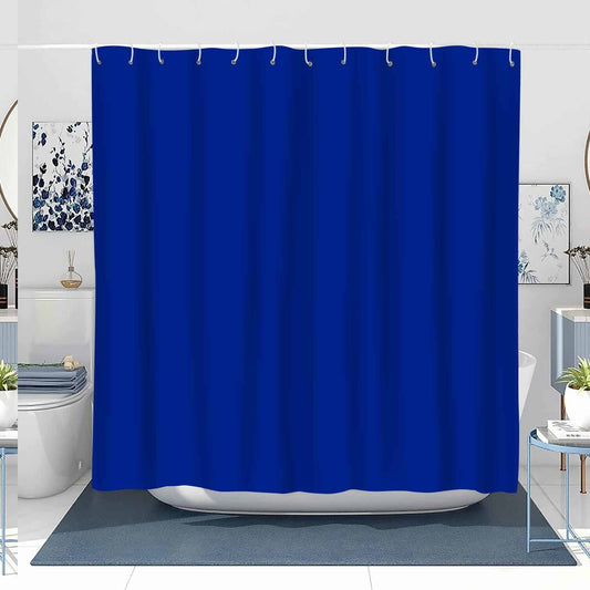 Clic Royal Blue Shower Curtain 72x78 Inches