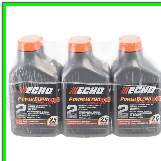 Power Blend Xtended 2-Stroke Oil Mix 50:1 for 2.5 Gallon 6 Pack