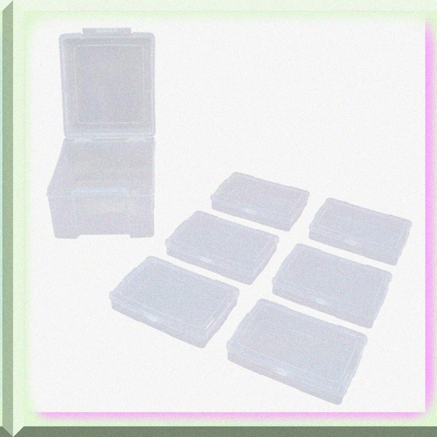 Photo Keeper Clear Storage Case 5.25"x8"x7.5"