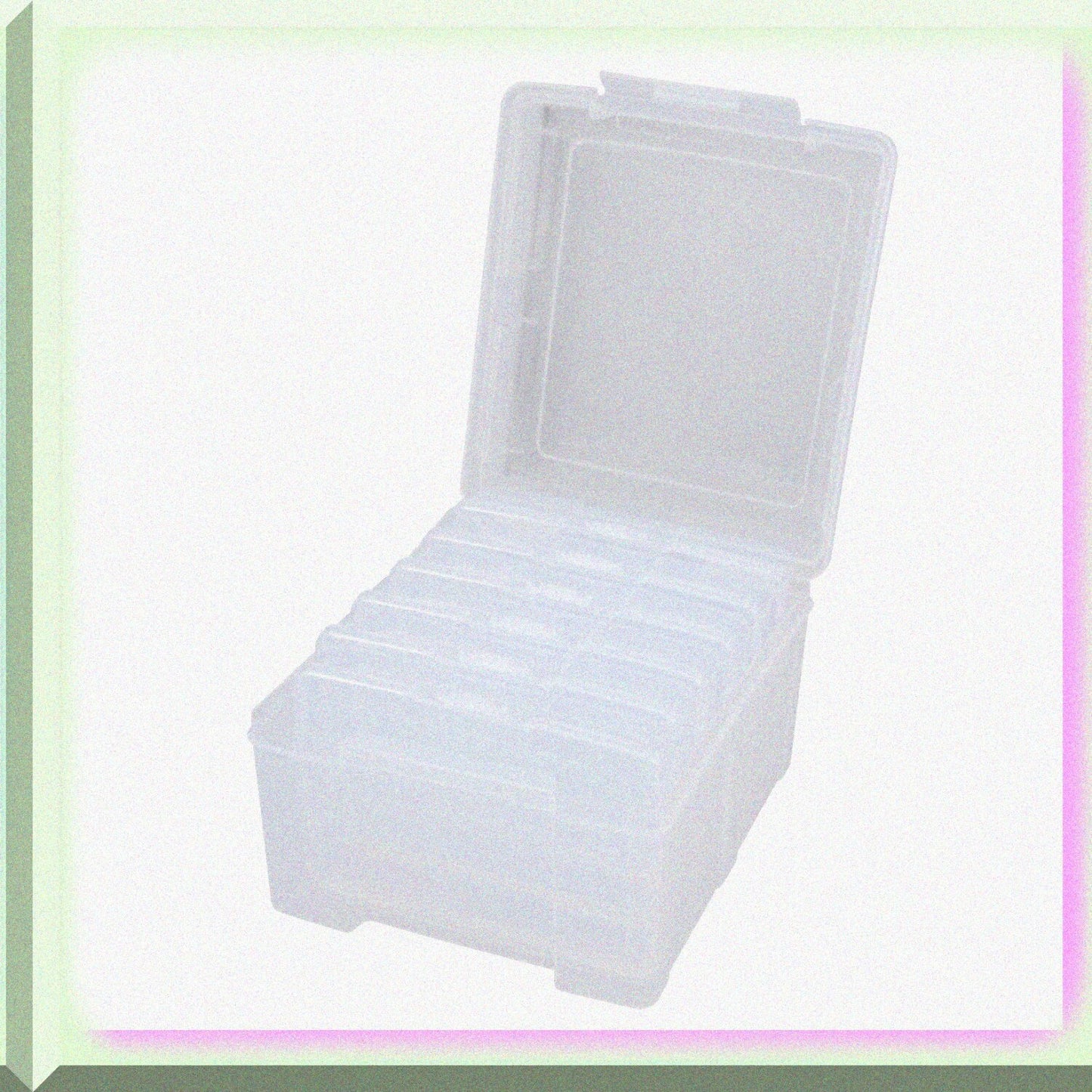 Photo Keeper Clear Storage Case 5.25"x8"x7.5"