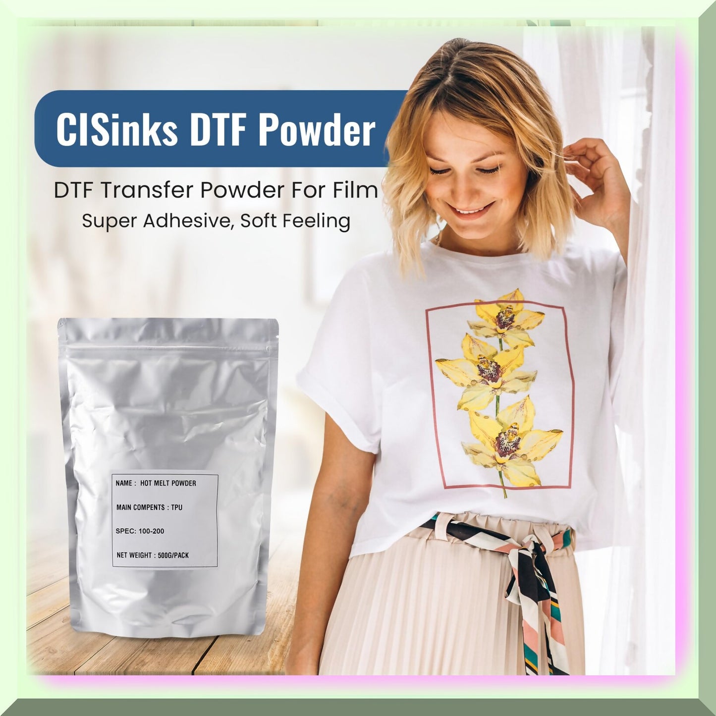 FilmFuse Powder 17.6 oz DTF Adhesive