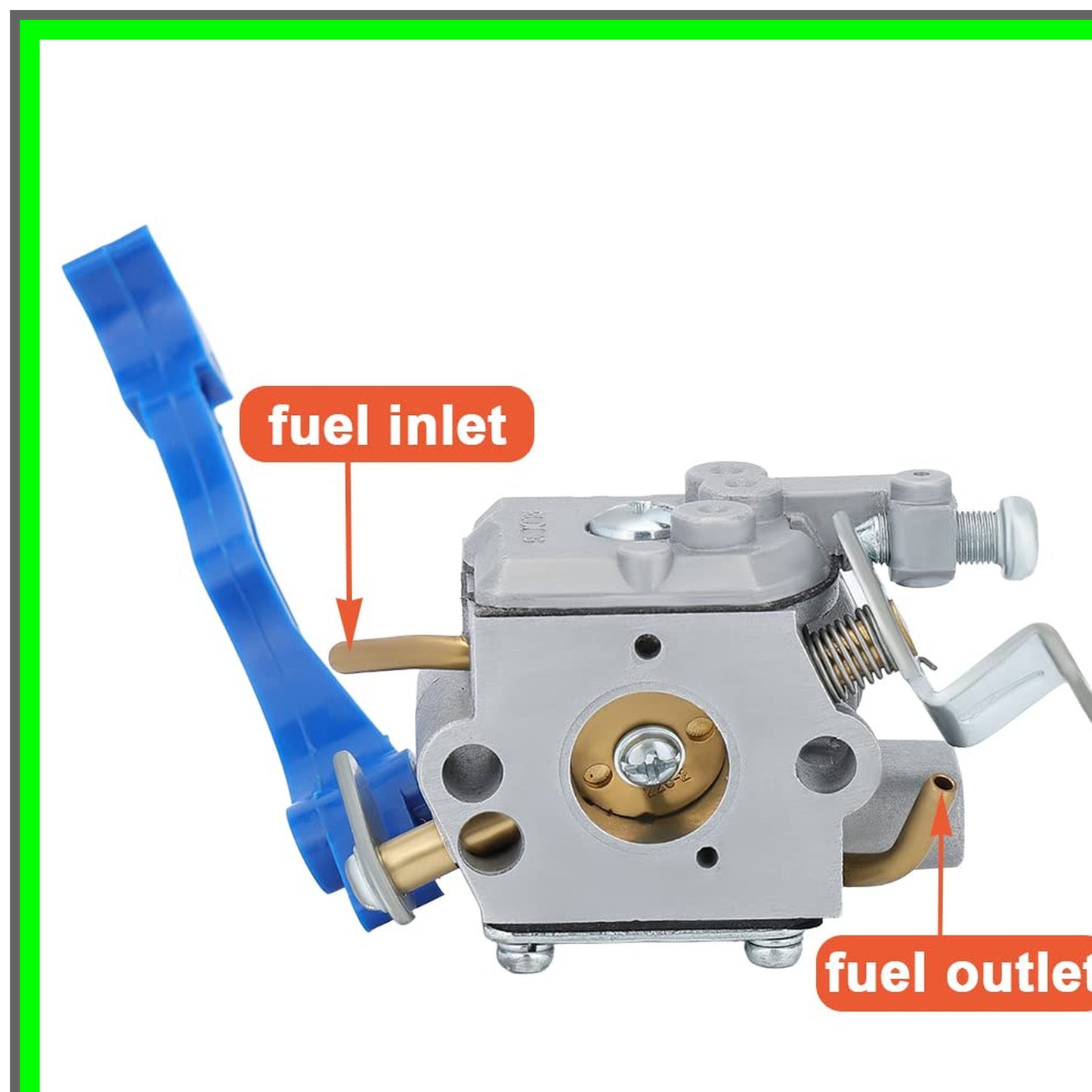 High-Performance Carburetor for Husqvarna 125B 125BVX Leaf Blower Replacement