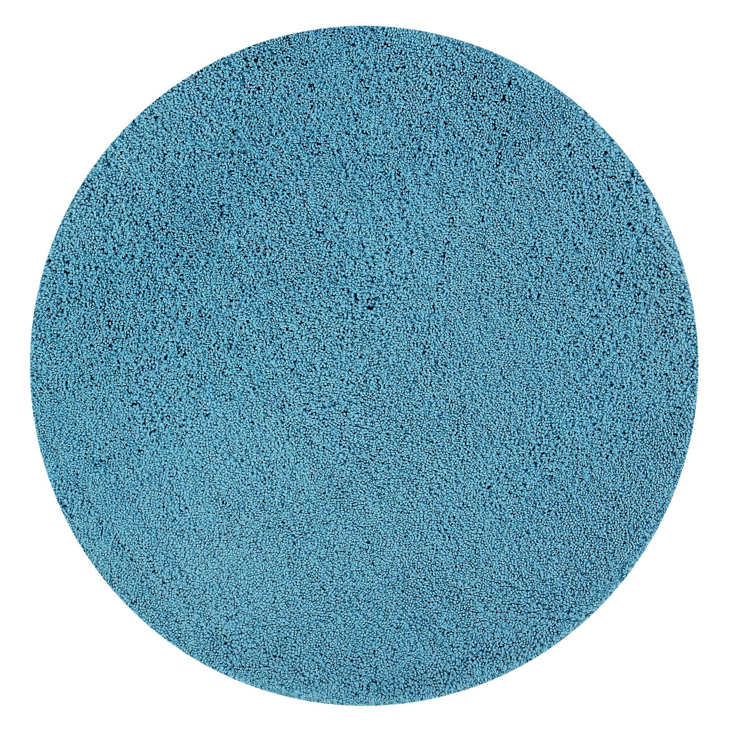 Micro Collection Bath Mat 30" Round Teal