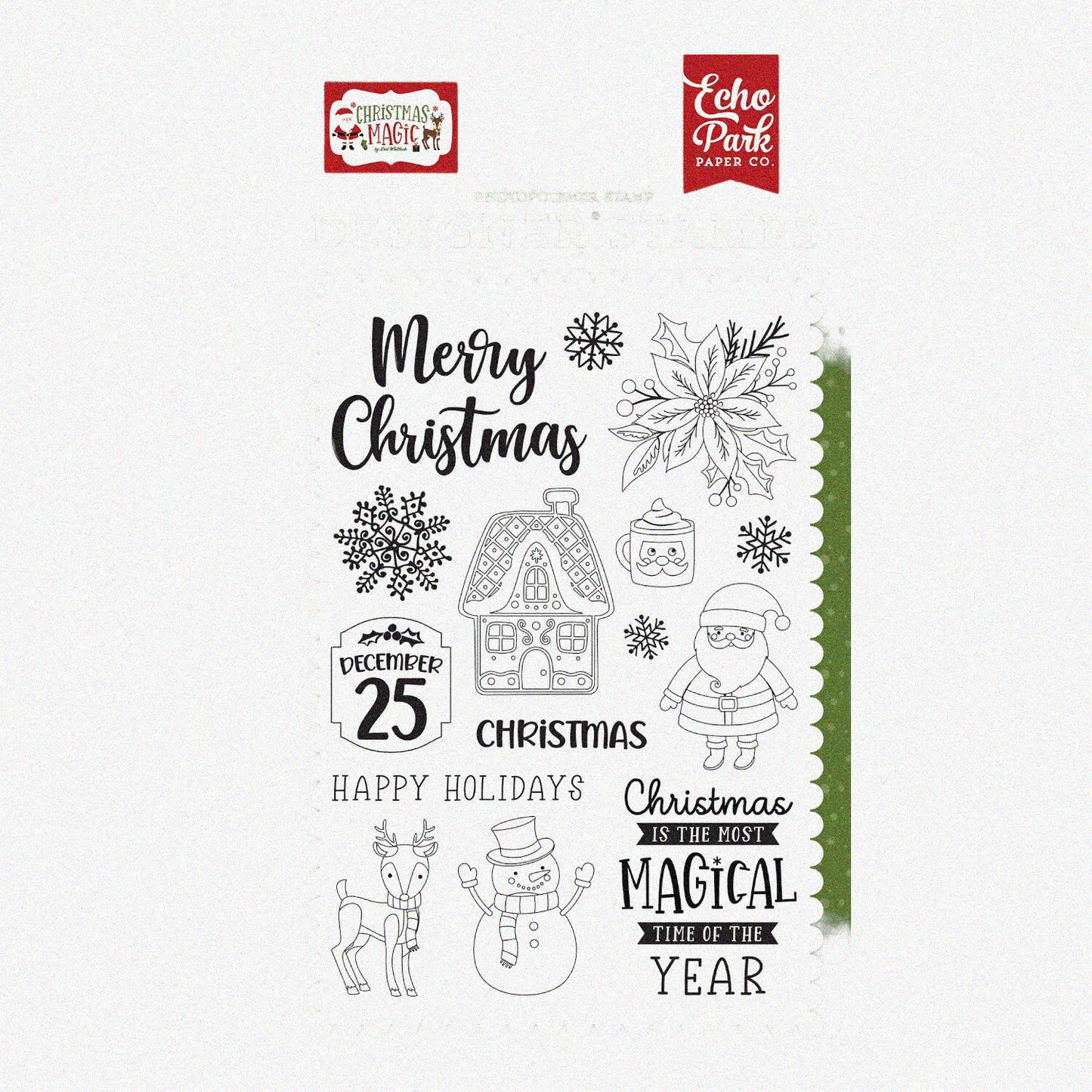 Magical Set Stamp Acrylic Clear Craft Stamp Set
