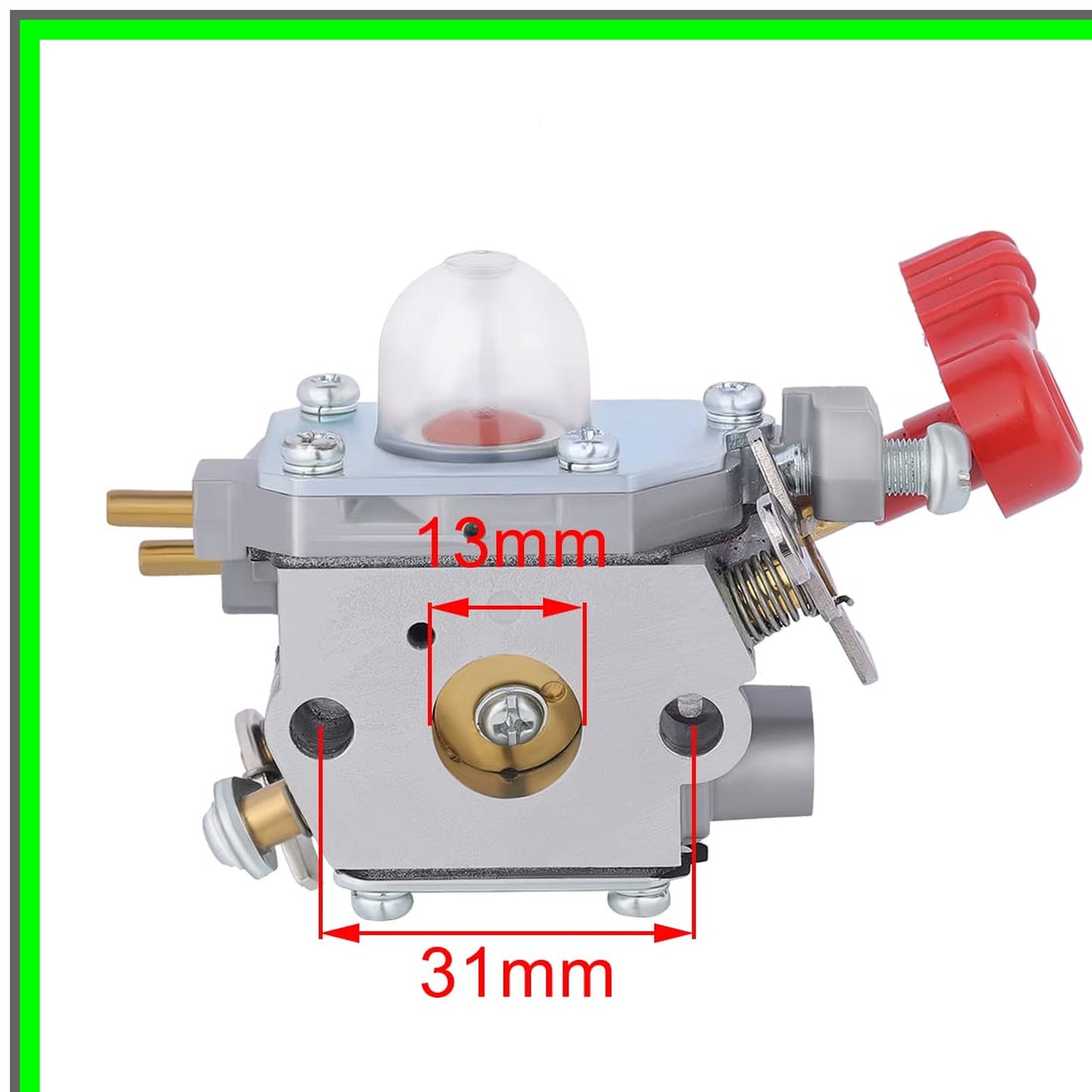 Carburetor Kit for Troy Bilt Trimmers and Leaf Blowers with Adjustment Tool