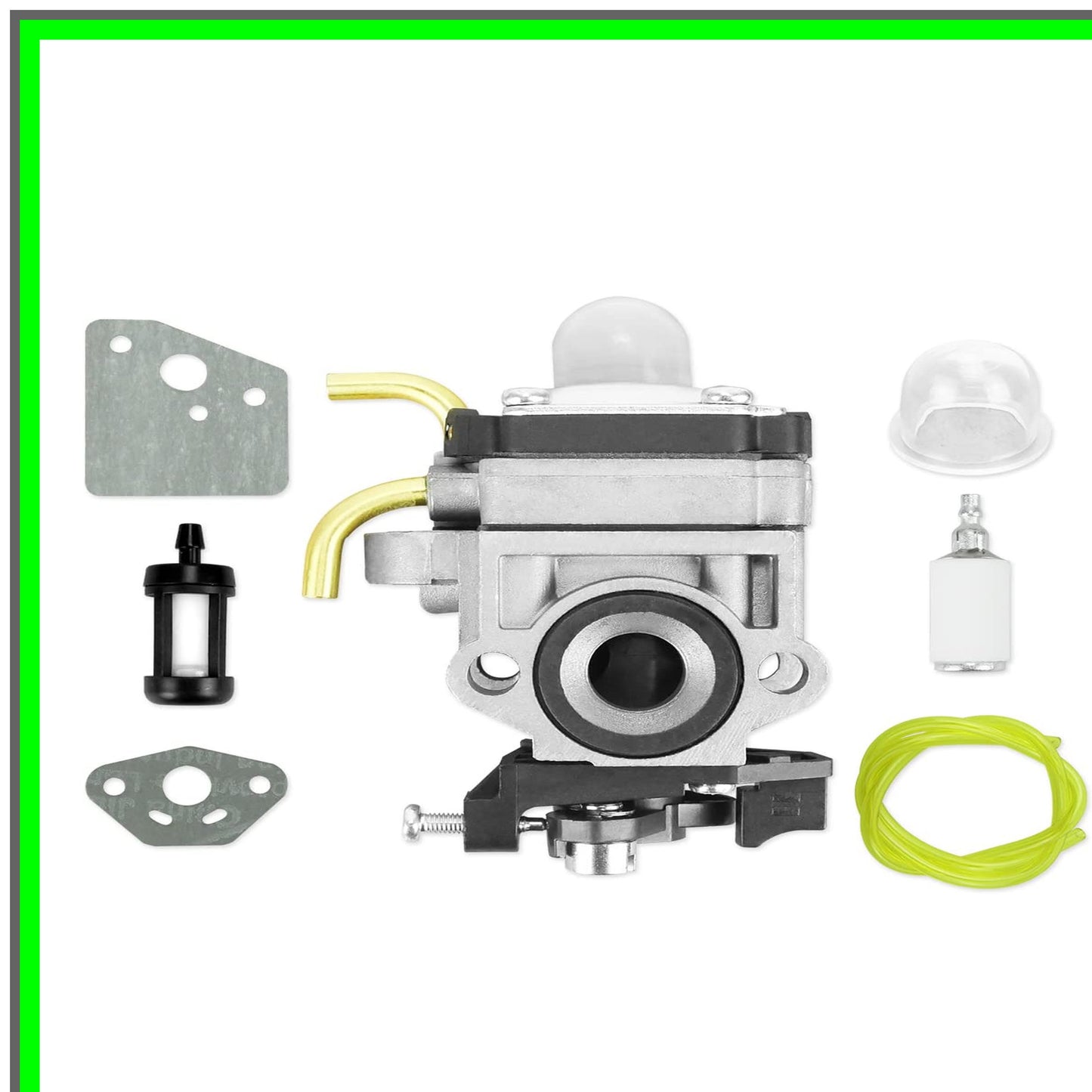 Ryobi 38cc Backpack Blower Carburetor Kit with Gaskets and Fuel Line